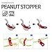40PCS Paracord Tensioner Guyline Line Adjuster, Ultralight Strong Aluminum Cord Tent Wind Buckle Hook Rope Small Carabiner Figure, Lightweight Fastener Camping, Backpacking, Picnic Shelter Outdoor