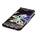 ISADENSER Compatible with Samsung Galaxy S8 Case Wallet Case with Card/Cash Slots [Kickstand Function] PU Leather Folio Flip Protective Case Cover Compatible with Samsung Galaxy S8 Ink Butterfly