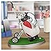 10L0L Golf Pen Holder with 3 Pieces Golf Club Pens Set Unique Golf Golf Desk Decor Gifts Souvenirs for Men - Red + White w/o Base