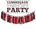 Lumberjack Birthday Party Ideas - First Birthday Decorations For Lumberjack Party SuppliesDecorations For Photo Booth Props,Woodland Party Banner For Boy (Lumberjack Background Banner)