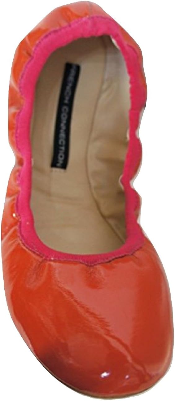 orange ballerina pumps