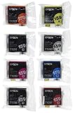 2 X Epson UltraChrome Hi-Gloss 2 Ink Cartridges for Epson Stylus R2000 Photo Printer (Set of 8)