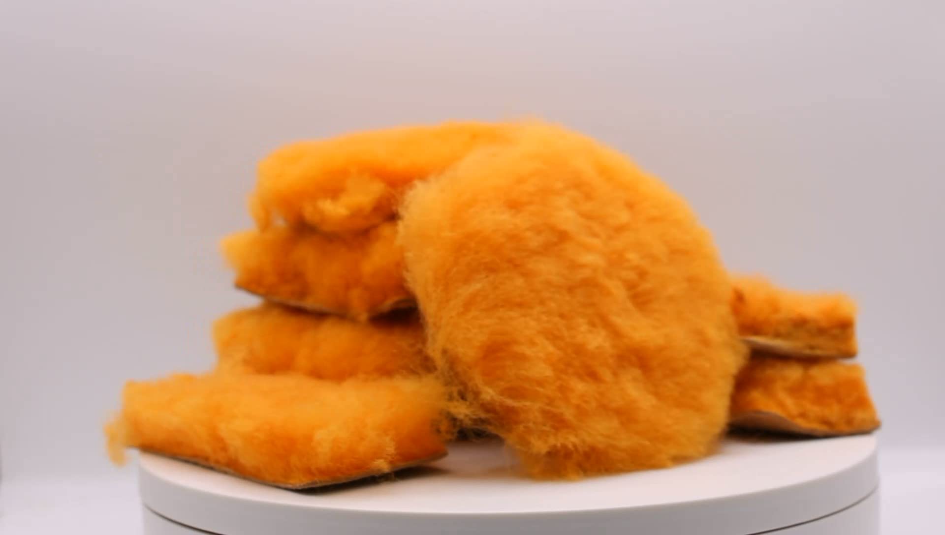 SLC Shearling Wool Buffing Pads for Leatherworking 8 Pack