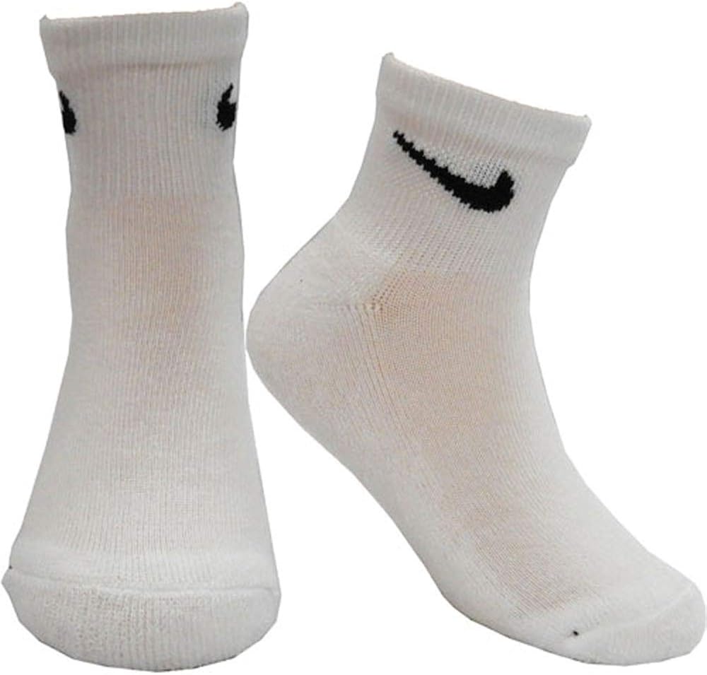 Amazon Nike ナイキ ソックス 靴下 キッズ 子供用靴下 スクールソックス 厚底ソックス スポーツソックス ホワイト 白 3足セット 13 15cm 靴下 ソックス 通販