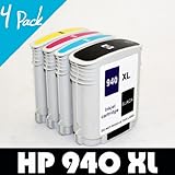 Remanufactured HP 940 XL Ink Set Cartridge For Officejet 4 Pack