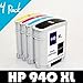 Remanufactured HP 940 XL Ink Set Cartridge For Officejet 4 Pack