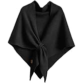Pashmina Shawl Wraps for Women, Knitted Shawls and Wraps Cardigan Cape Wool Cashmere Shoulder Top Sweater Shawl Scarf