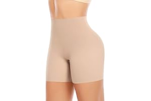 Seamless Shaping Boyshorts Panties for Women Slip Shorts Under Dress Shapewear Shorts Tummy Control Underwear