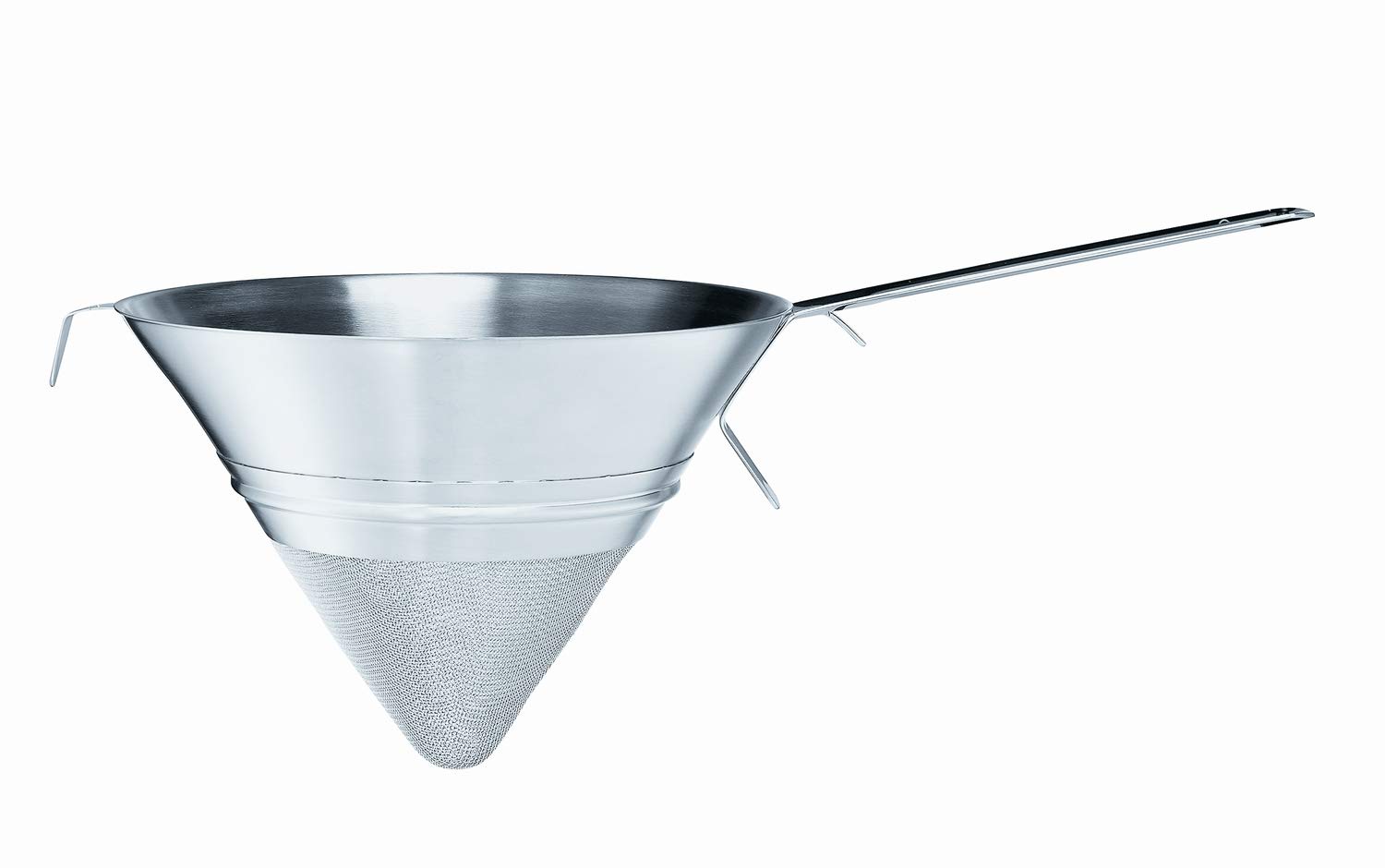 Rosle 25 cm Stainless Steel Hotel Chinois Strainer with Gauze Inset