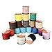 BEADNOVA 3mm Faux Suede Cord Flat Leather Cord 100 Yards Roll Spool for Necklace Bracelet Jewelry Making, Baby Pink