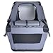Dog Soft Crate 27 Inch Kennel for Pet Indoor Home & Outdoor Use - Soft Sided 3 Door Folding Travel Carrier with Straps - Arf Pets