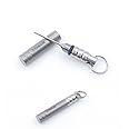 Titanium SIM Card Tray Removal Tools, Eject Pins Tools, Ejector Pins Needle Remover, EDC Portable Key Pendant