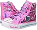 Skechers Kids Shuffles Starlet Pose (Little Kid), Hot Pink/TURQUOISE, 10.5 M US Little Kid