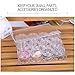 Biubee 3 Pack Clear Plastic Bead Diamond Embroidery Accessories Containers- 36 Pcs Storage Jars DIY Beads Organizer for Jewelry, Make Up Nail Art Tools and Small Parts Storage