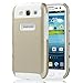 ULAK Galaxy S3 Case, S3 Case - Slim Lightweight S3 Case Hybrid Shockproof Protective Cover for Samsung Galaxy S3 III I9300 with 2-Piece Dual Layer PC & Soft TPU Hard Cover(Champagne Golden/White)