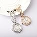 GORBEN Womens Mens Heart Steel Crystal Nurses Pocket Watches Fob Watches,Doctor Paramedic Tunic Brooch Clip On Watch (Silver)