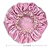 Microfiber Shower Cap Bath Cap - Shower Bonnet Designed for Women and Girls Waterproof Caps Reusable Double Layer Bath Accessories (3 Pack)