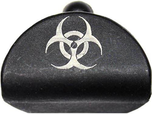 Sure Plug 1 Laser Engraved Biohazard - Designed for Gen 1-3 Glock 17, 19, 22, 23, 31, 32, 34, and 35.