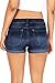 Feel Show Women's Short Jeans Sexy Stretchy Fabric Hot Shorts Pants Distressed Denim Shorts