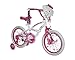 Hello Kitty Girls Bike with Light Up Case, White/pink, 16