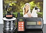 One-dog Set: Remote Dog Training Shock Collar & Underground/ In-ground Electronic Dog Containment Fence System Combo