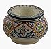 Moroccan Handmade Two-piece Ceramic Ashtray
