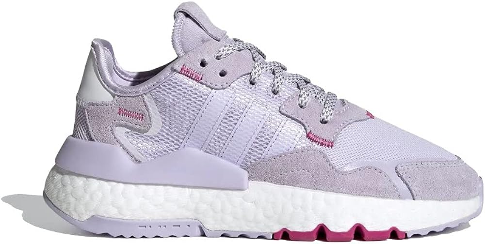 adidas Girls' Nite Jogger J Running Shoes, Pink, 38 2/3: Amazon.co.uk: Shoes & Bags
