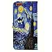 Funny Tardis Doctor Who Starry Night Pattern Slim Wallet Card Flip Stand Leather Pouch Case Cover For iphone 6 PLUS