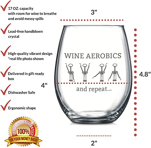 Funny Wine Glasses for Women or Men, Unique Wine Glasses, Fune Stemless Wine Glass, Cute Wine Glasses, Best Friends Wine Glass with Sayings, Cute Drinking Glasses, Novelty Gifts for Women, Wine Gift