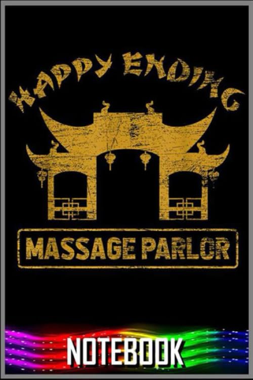 Notebook: Happy Ending Massage Parlor Pattaya Ladyboy Thailand notebook 100 pages 6x9 inch by Fillz Sop