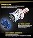 LASFIT H13 9008 LED Headlight Bulbs 72W 7600LM 6000K Xenon White Internal Driver Dual Beam Headlight Hi/Lo Beam All-in-One (Pack of 2)