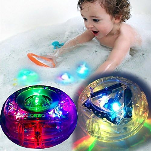 Best Infants Toddlers Kids Baby Children Waterproof Funny Swim Shower Bath Tub Bathtub LED Light Lamp Toy