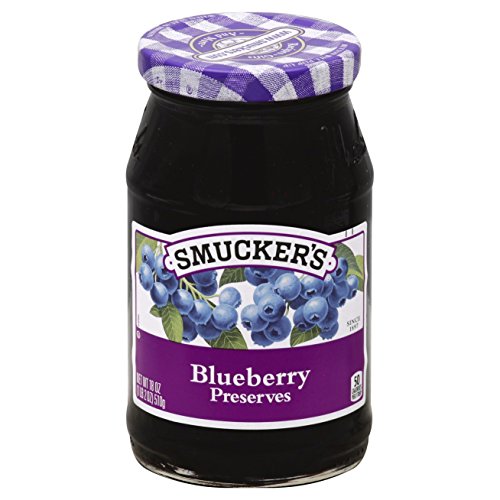 Smucker's Blueberry Preserves, 18-Ounce (Pack of 6)