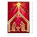 Hallmark Religious Christmas Boxed Cards, Nativity Scene (16 Christmas Cards and 17 Envelopes)