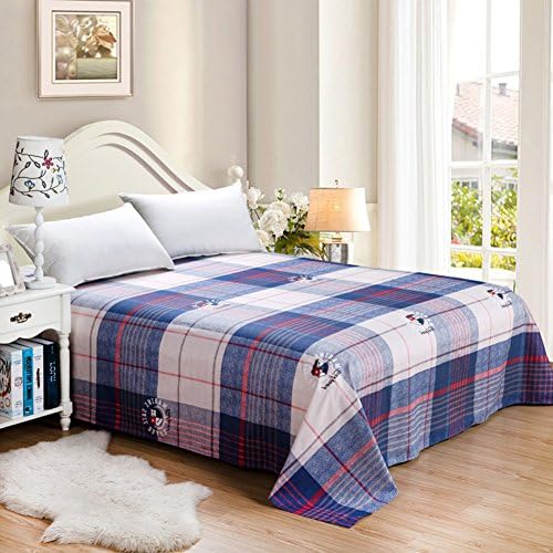 pure cotton double sheets/Cotton bad sheet printed flower-O 270x250cm(106x98inch)