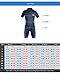 Layatone Wetsuit Shorts for Men Premium 3mm Neoprene Diving Suit Keep Warm Wetsuits for Women - Surfing Suit Snorkeling Suit Scuba Diving Thick One Piece Swimsuit - Wet Suit for Men