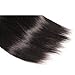 Dinoce Compatible with Longqi Beauty Brazilian Straight Hair 3 Bundles Remy Silky Straight Virgin Human Hair 300g 18 20 22 Inches Natural Color