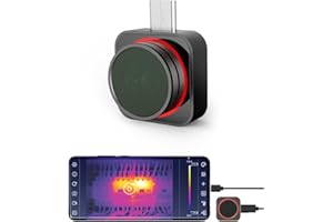ACEGMET TI160I Thermal Camera for Android, 160 x 120 Resolution Thermal Imaging Camera, 5°F~1112°F Temperature Range, Versatile USB Compatibility, Advanced Data Analysis Features