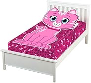 ZippySack Kitty - Don't Make Your Bed, Zip It Up Instead! Multi-Solution Fitted, Zippered Super Soft Plush