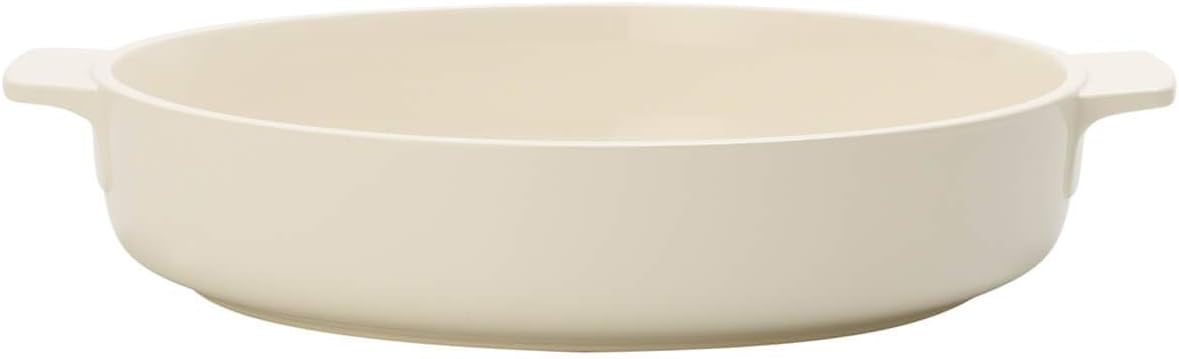 Villeroy & Boch Clever Cooking Round Baking Dish, 28 cm, Premium Porcelain, White