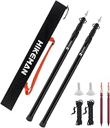 HIKEMAN Tent Poles Camping Poles 90-230cm Aluminum Adjustable Telescoping
