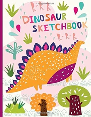 Dinosaur Sketch Book Happy Dino Theme Preschool Nursery Drawing Pad For Kids Age 2 6 Primary Composition Sketching Notebook Blank Rendering 8 5 By 11 Inches Dinosaurs Kids Club Diaprintlab Dino Club Amazon Com Au Books