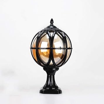 Amazon Com Mediterranean Globe Column Light Victorian Aluminum