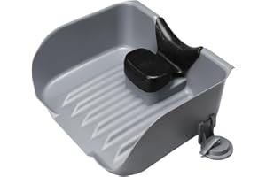 Portable Shampoo Basin Hair Wash - Kaleurrier Hair Washing Station Shampoo Tray for use at Home for Sink Bathtub - Tear-free Rinser for Baby Toddler Kids Elderly Bedridden Disabled Patient(Grey)