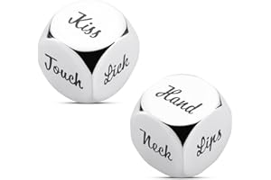 ARKUKU 2 Decision Dices Anniversary Valentines Day Gifts for Him Her Date Night Gifts Ideas for Couples Christmas Birthday Gifts for Boyfriend Husband from Girlfriend Wife Funny Gifts for Men Women