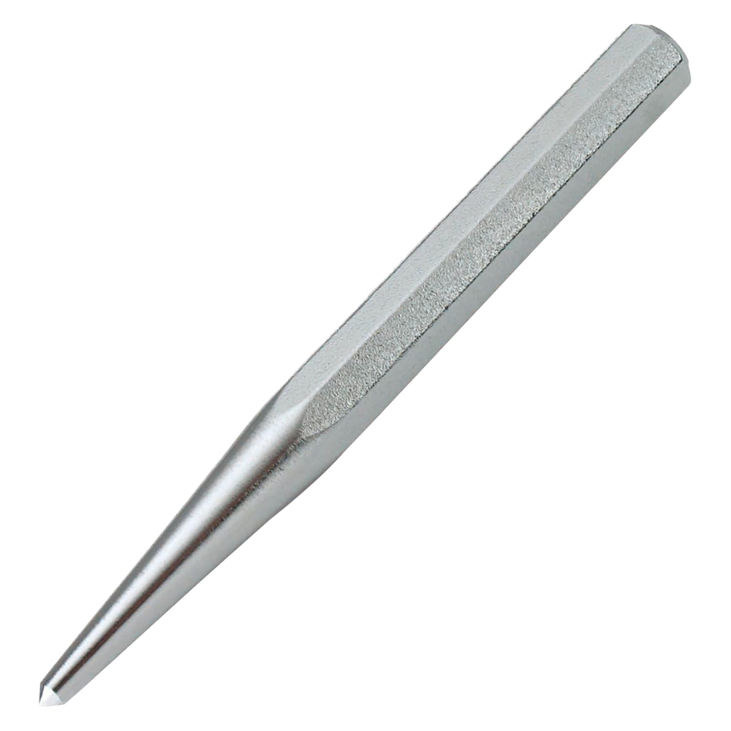metal centre spot punch (100mm)- hardened carbon steel tip. Made in Japan. ENGINEER tz-07