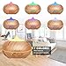Essential Oil Diffuser, Cozypony 300ml Ultrasonicc Wood Grain Auto Shut-Off Cool Mist Humidifier for Office & Home