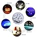 KINGWILL LED Submersible Lights, 16 Colors Changing Underwater Lights, Battery Powered Pond Lights with IR Remote Controller, Waterproof Light for Hot Tub, Fountain, Pond, Fish Tank, Aquarium, 2 Packs