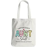 jealance Inspirational Mom Grandma Aunt Mother in Law Tote Beach Bag for Women Birthday Christmas Mothers Day