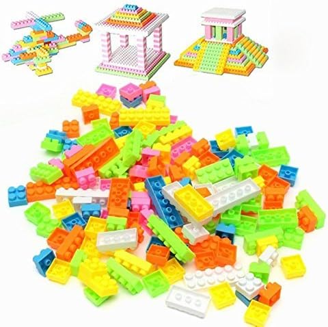 144pcs Plastic Building Blocks Bricks Children Kids Toy Puzzle Educational Gifts